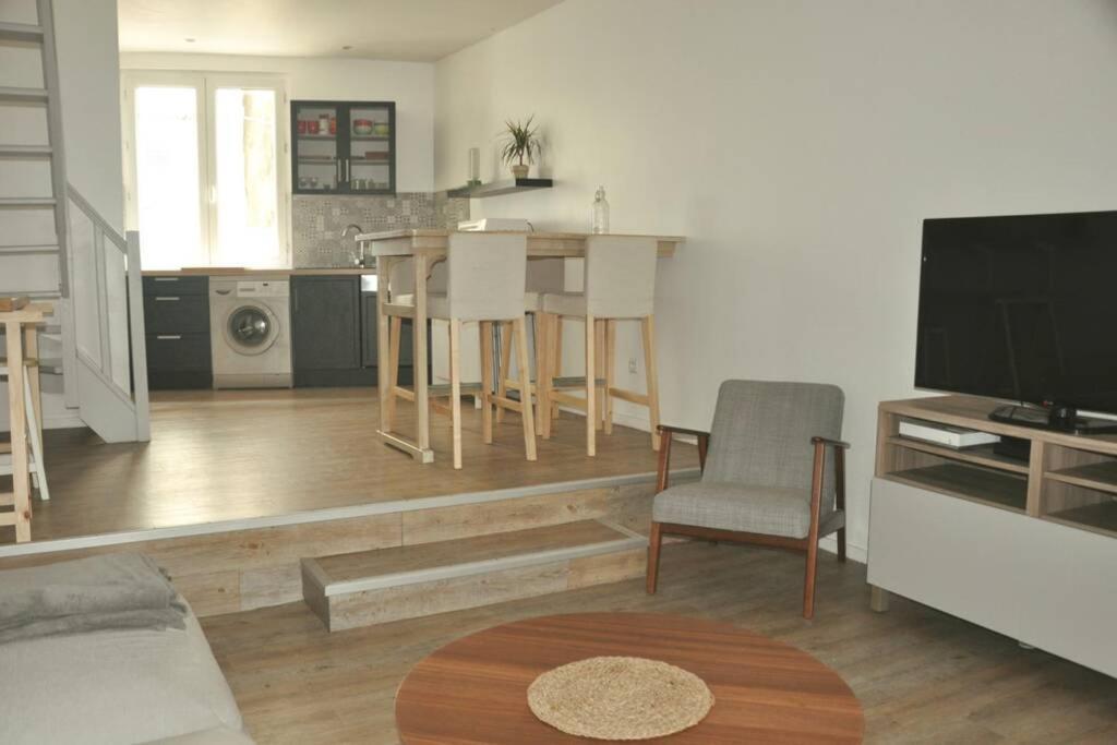 Duplex Avec Belle Terasse Au Centre De Bayonne Apartment ภายนอก รูปภาพ