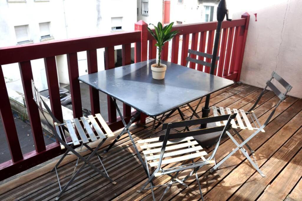 Duplex Avec Belle Terasse Au Centre De Bayonne Apartment ภายนอก รูปภาพ